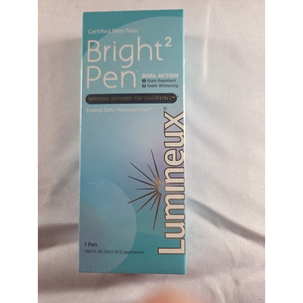 Lumineux Bright2 Dual Action Stain Repellant & Whitening Pen - 0.068 fl oz